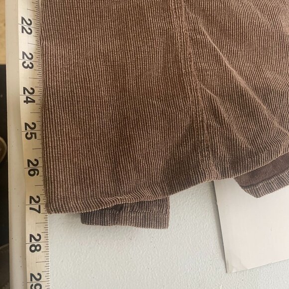 St John's Bay Wildermess Lodges Brown Corduroy Button-Up‎ Shirt Women's SZ M - Picture 9 of 11